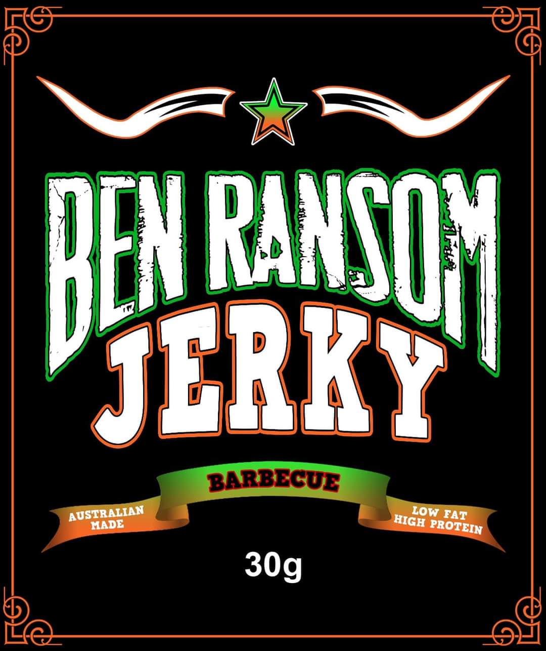 Ben Ransom Jerky - Barbecue 30g