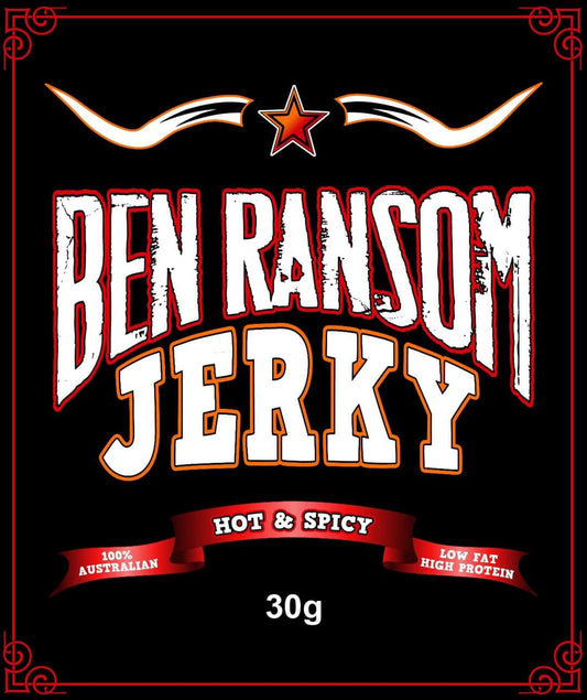 Ben Ransom Jerky - Hot & Spicy 30g